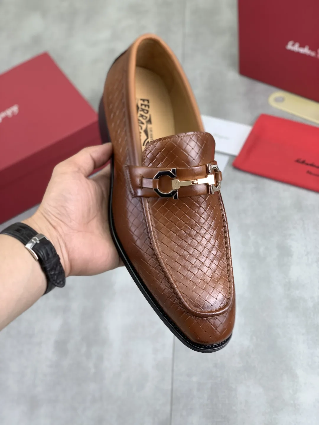 Salvatore Ferragamo Leather Shoes Youthful 7237