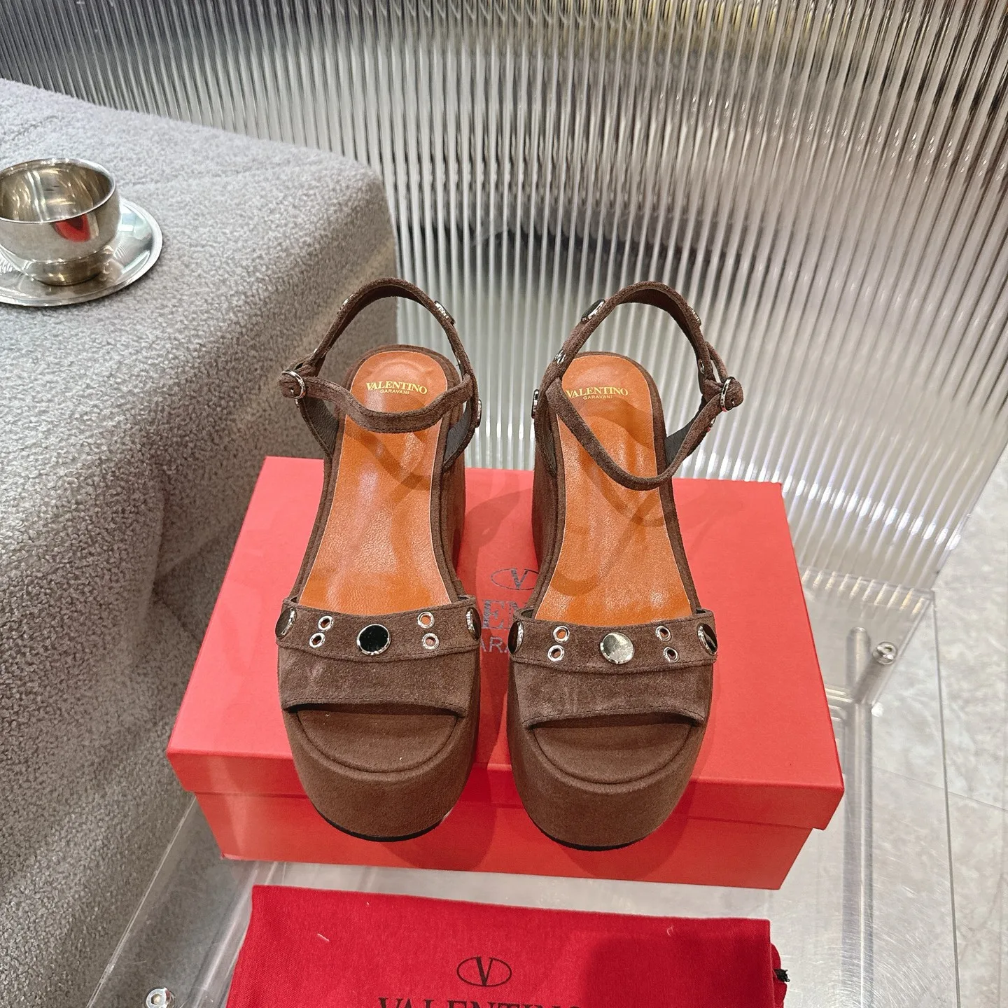 Valentino Sandals Stretchable 6221