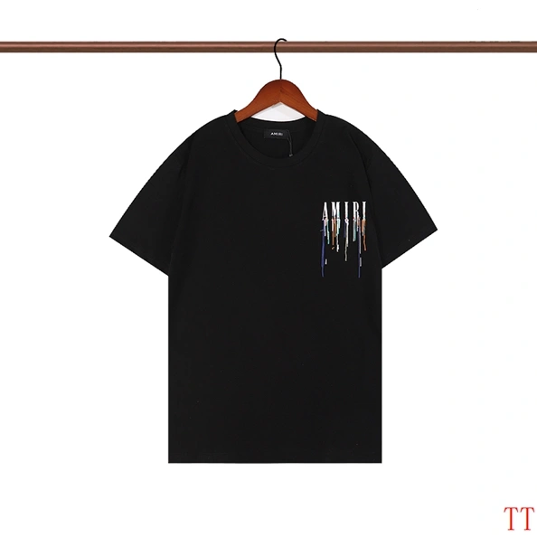 AMIRI T-Shirts Short Sleeved For Unisex Trendy 1852