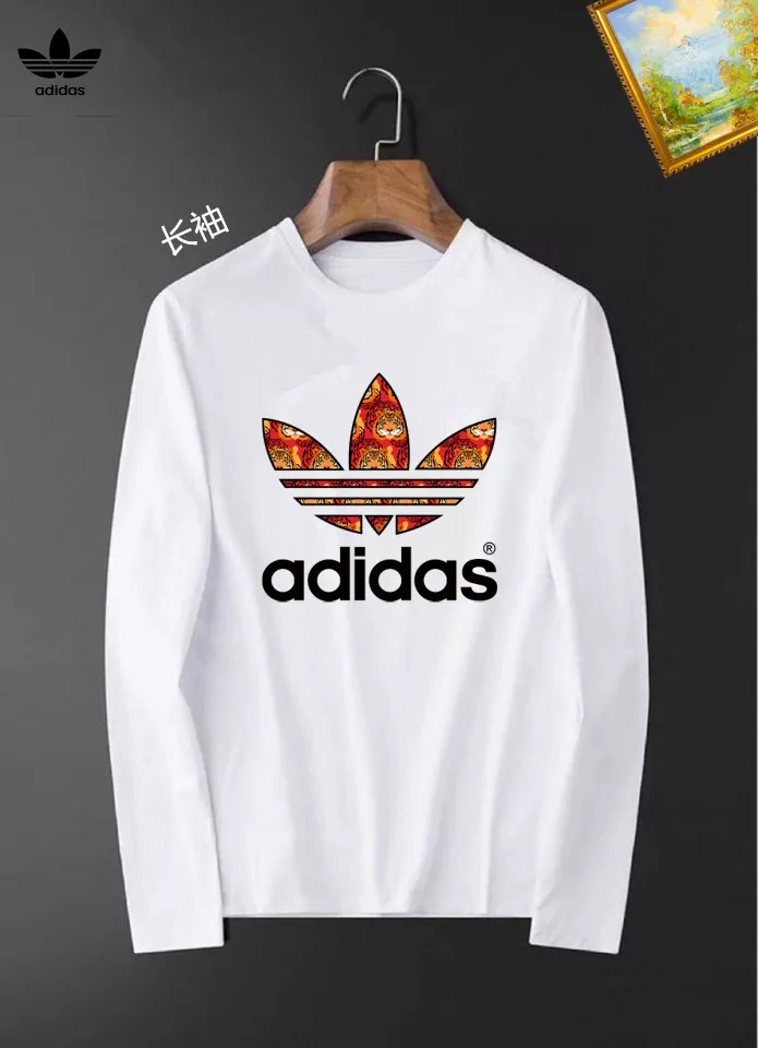 Adidas T-Shirts Long Sleeved For Unisex Lightweight 6542