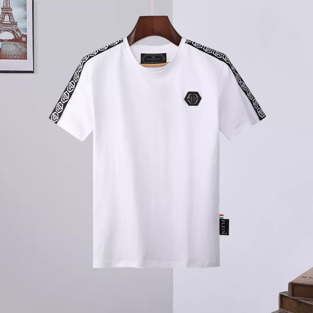 Affordable 1343 Philipp Plein PP T-Shirts Short Sleeved For Men