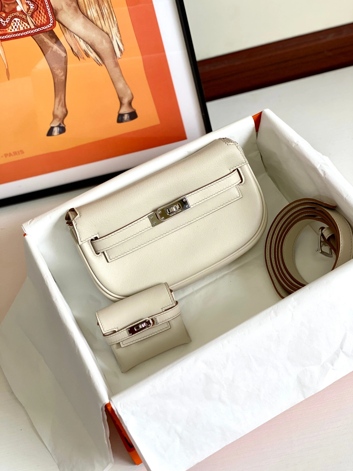 Affordable 1477 Hermes AAA Quality Belt Bags For Women