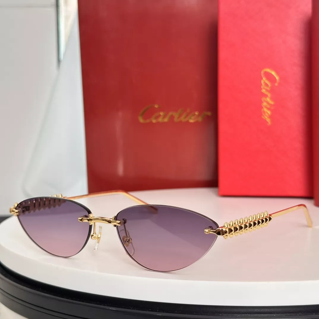 Affordable 1644 Cartier AAA Quality Sunglassess