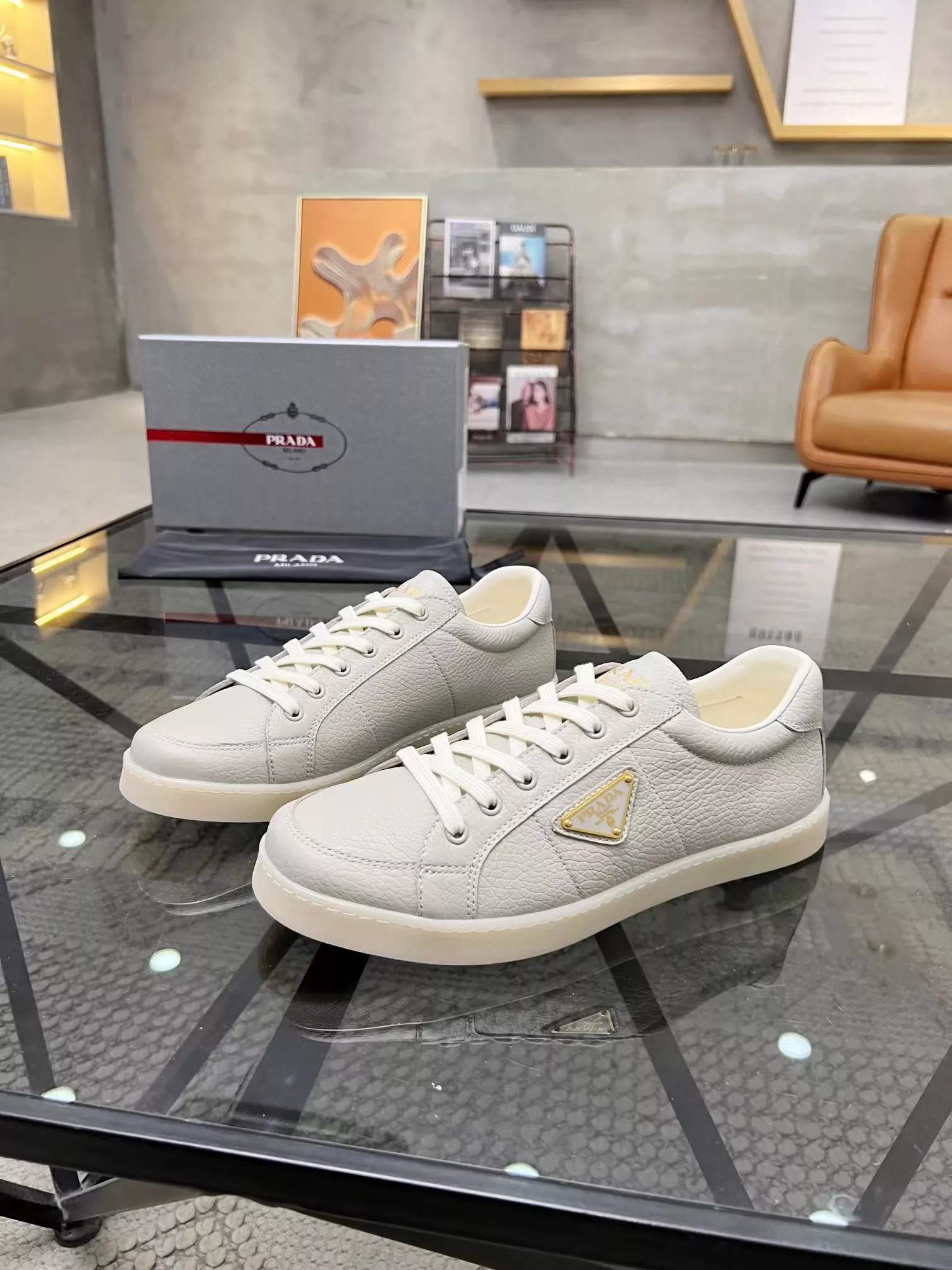 Affordable 1766 Prada Casual Shoes For Men