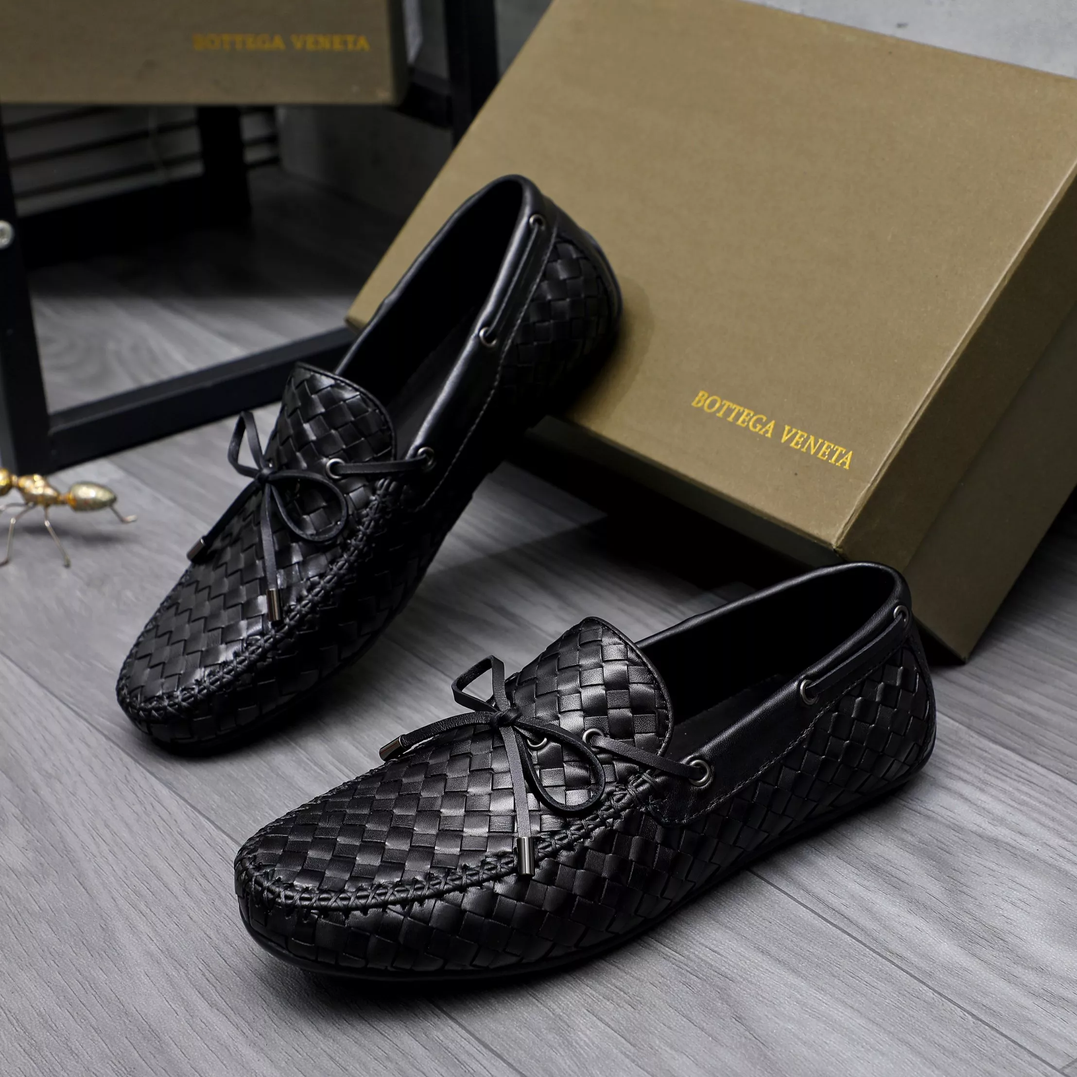 Affordable 205 Bottega Veneta BV Leather Shoes For Men
