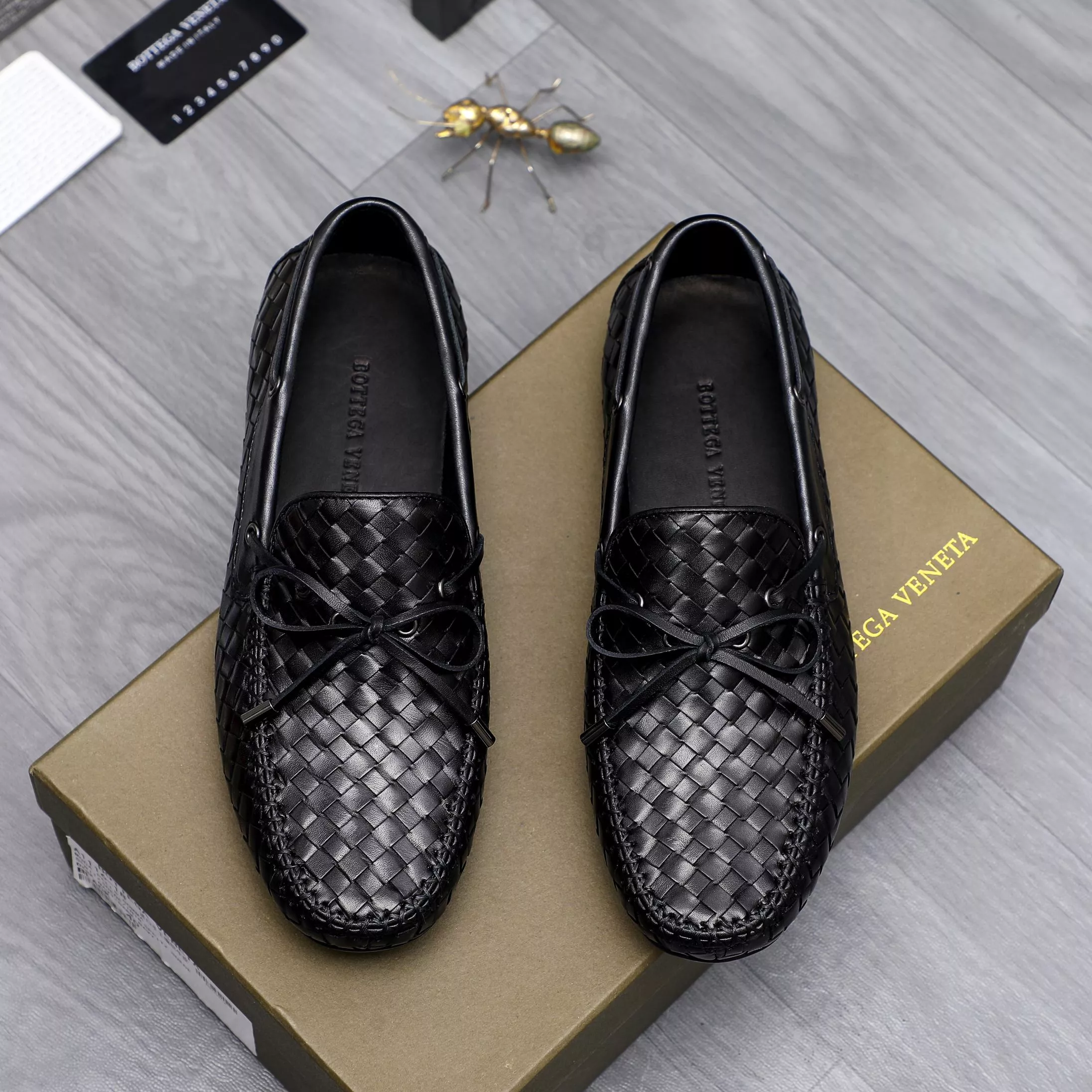 Affordable 205 Bottega Veneta BV Leather Shoes For Men