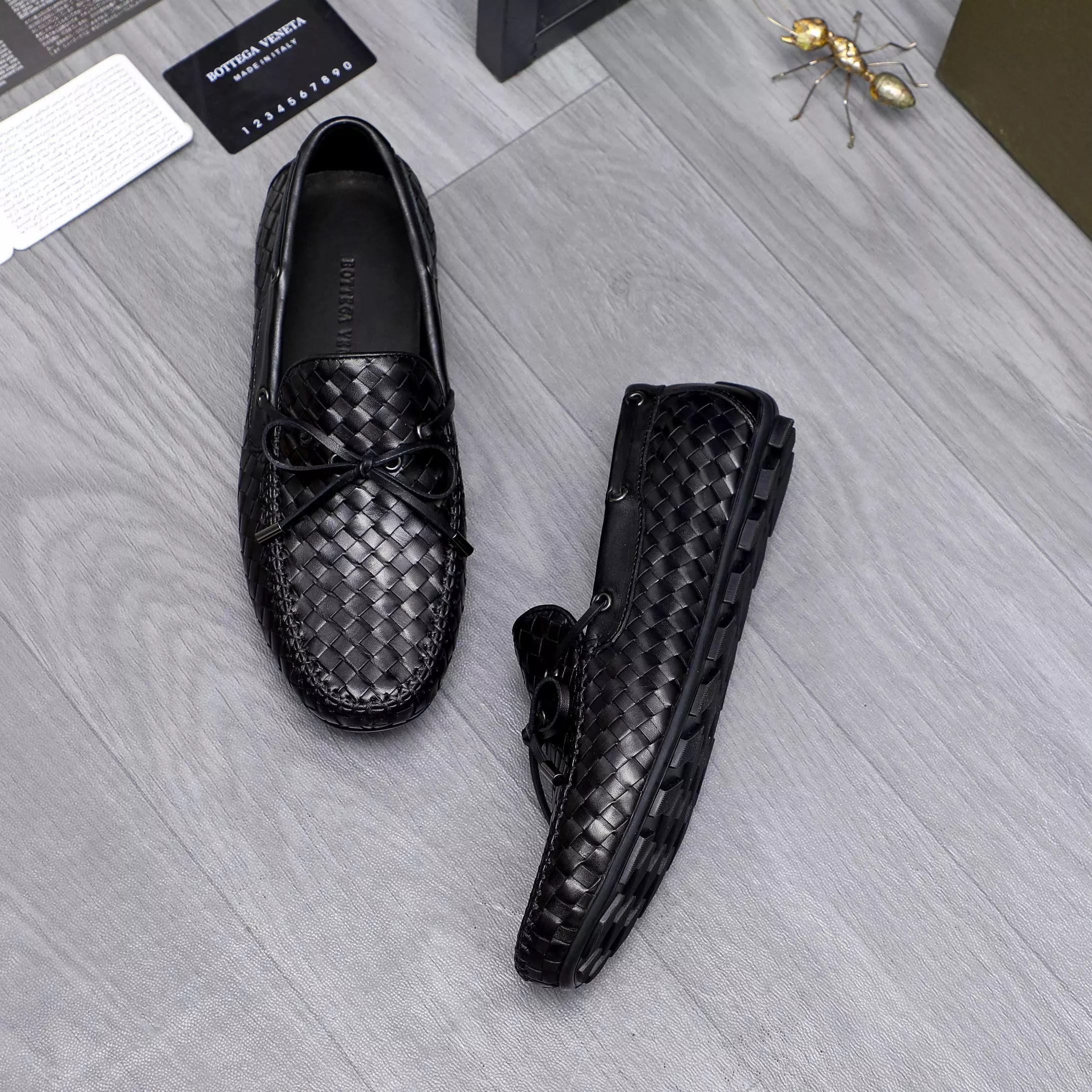 Affordable 205 Bottega Veneta BV Leather Shoes For Men