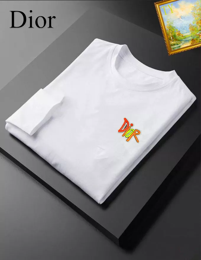 Affordable 2171 Christian Dior T-Shirts Long Sleeved For Unisex