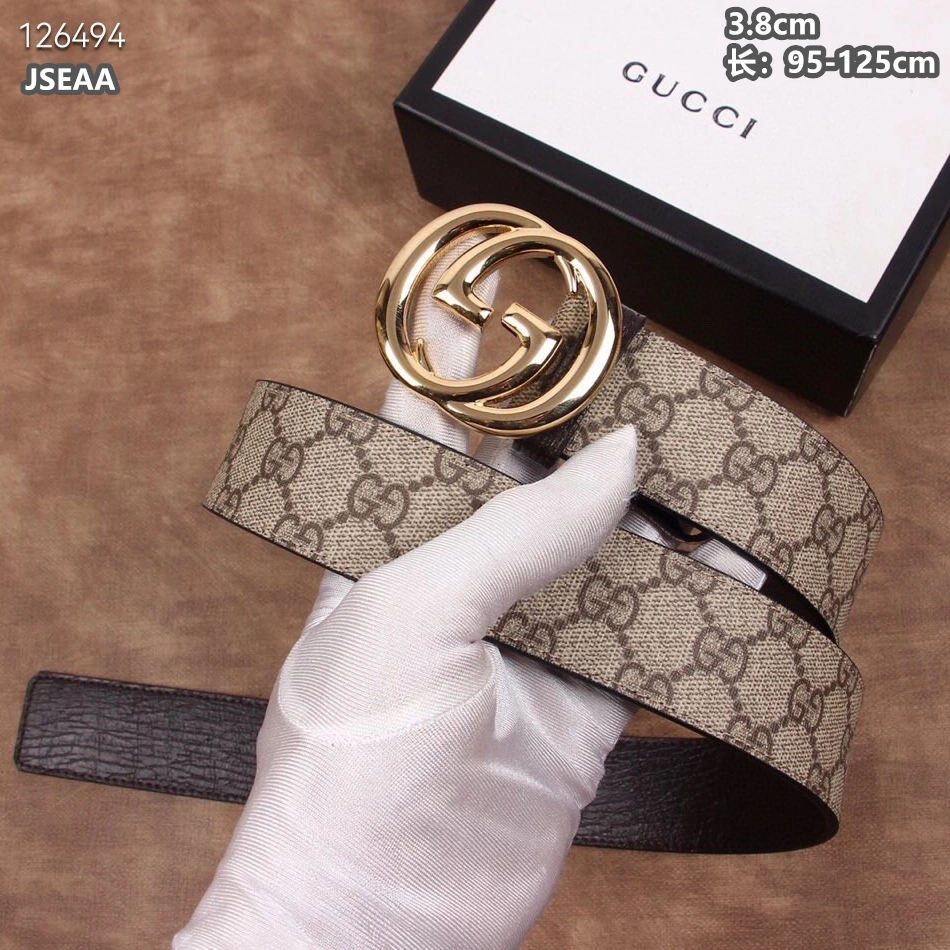 Affordable 2227 Gucci AAA Quality Belts For Men