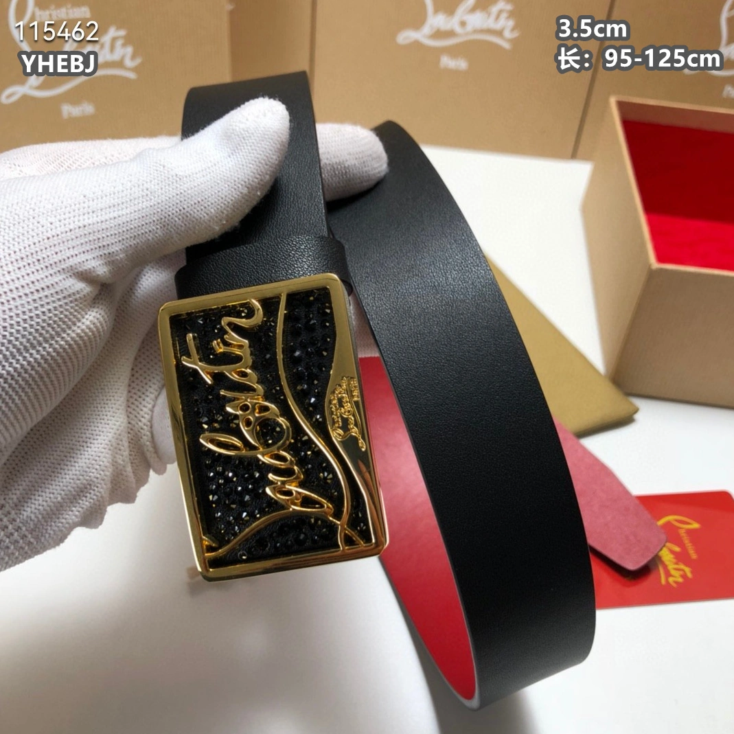 Affordable 2503 Christian Louboutin CL AAA Quality Belts For Unisex