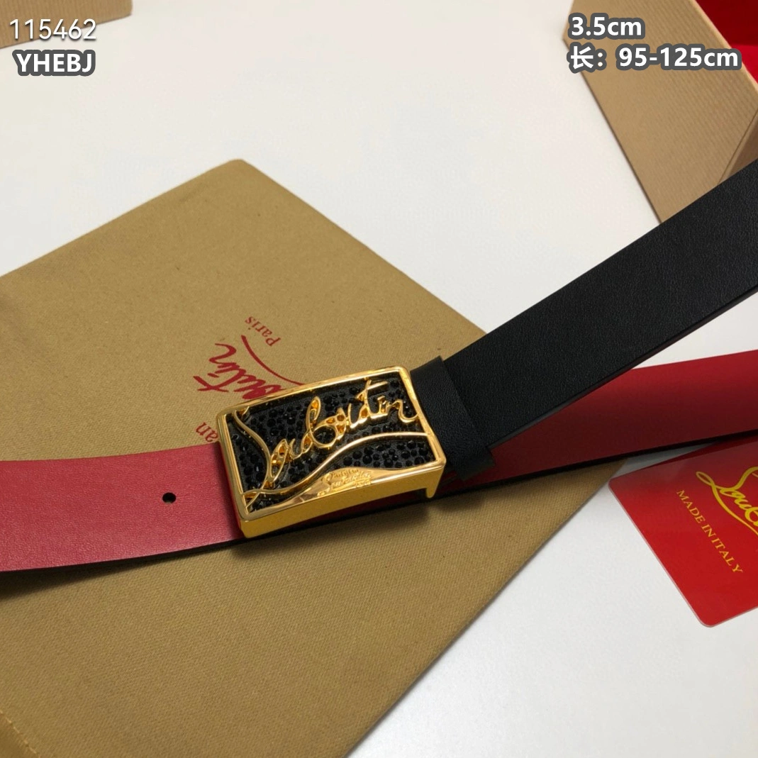 Affordable 2503 Christian Louboutin CL AAA Quality Belts For Unisex