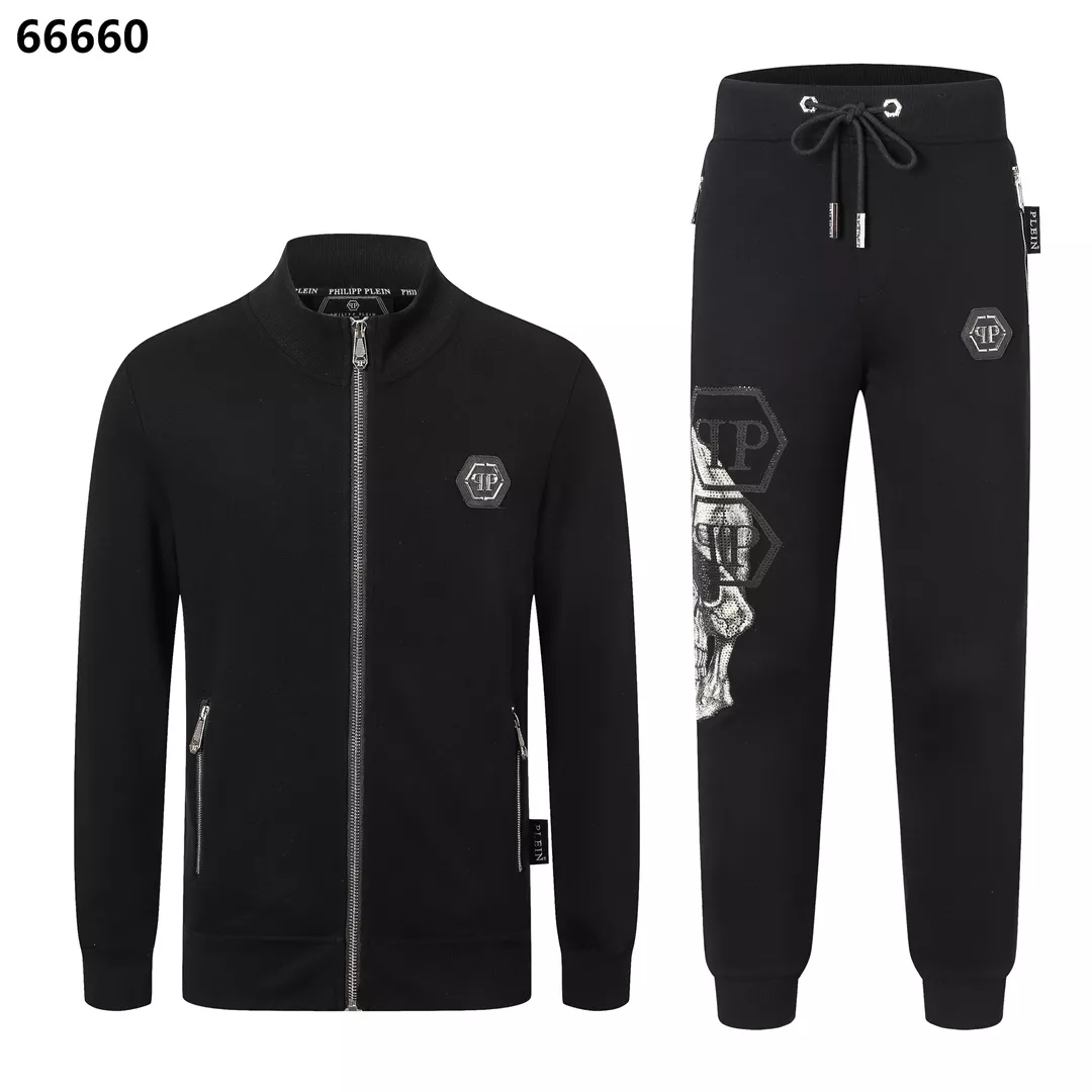 Affordable 2595 Philipp Plein PP Tracksuits Long Sleeved For Men