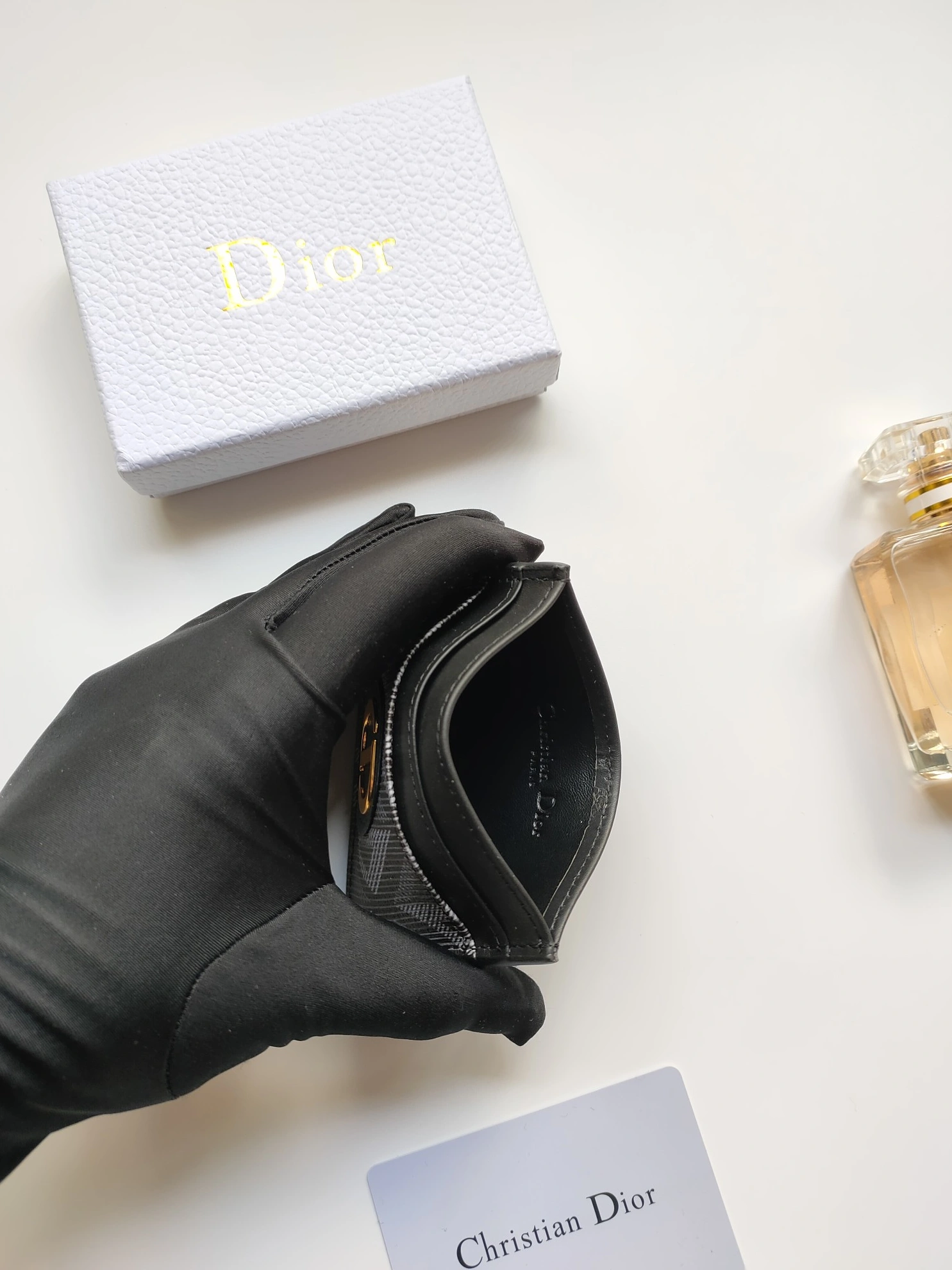 Affordable 2637 Christian Dior AAA Quality Card Case For Unisex