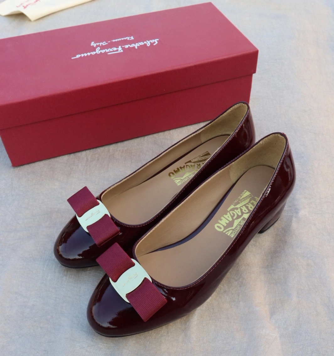 Affordable 2959 Salvatore Ferragamo Flat Shoes For Women