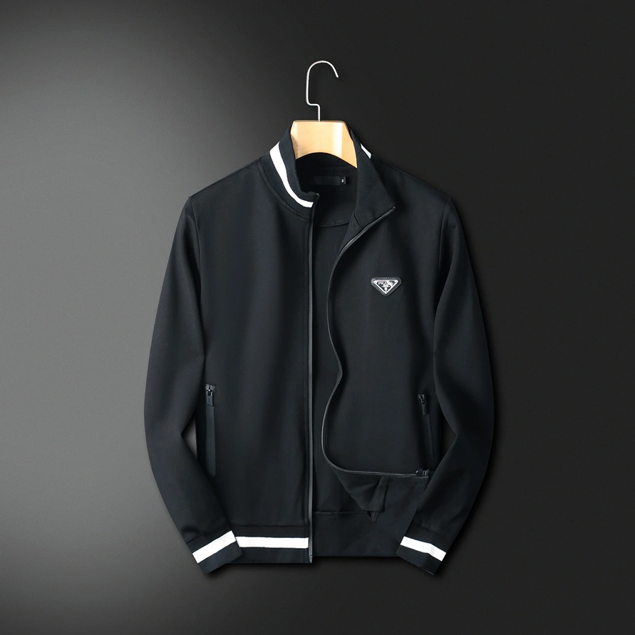 Affordable 3139 Prada Tracksuits Long Sleeved For Men