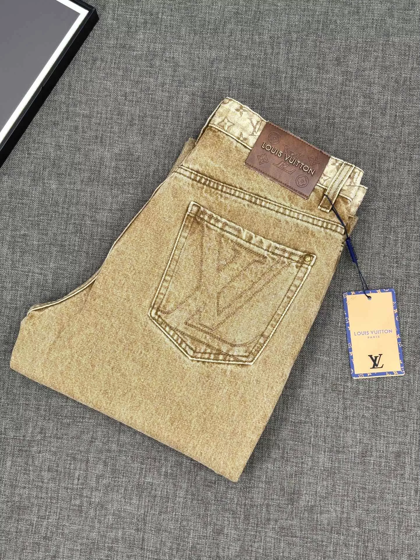 Affordable 3414 Louis Vuitton LV Jeans For Men