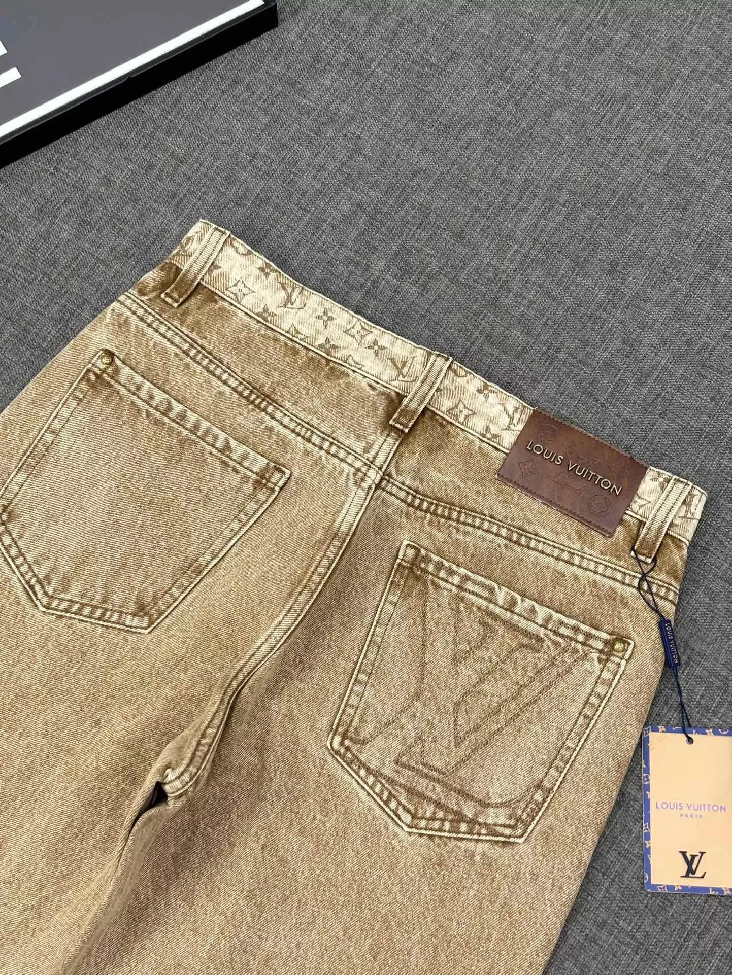 Affordable 3414 Louis Vuitton LV Jeans For Men