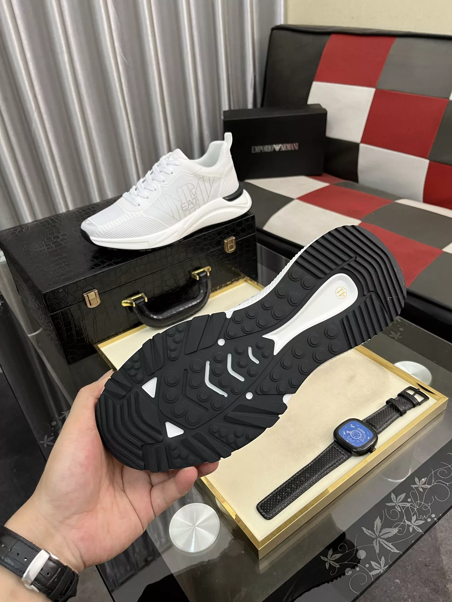 Affordable 3449 Armani Casual Shoes For Men