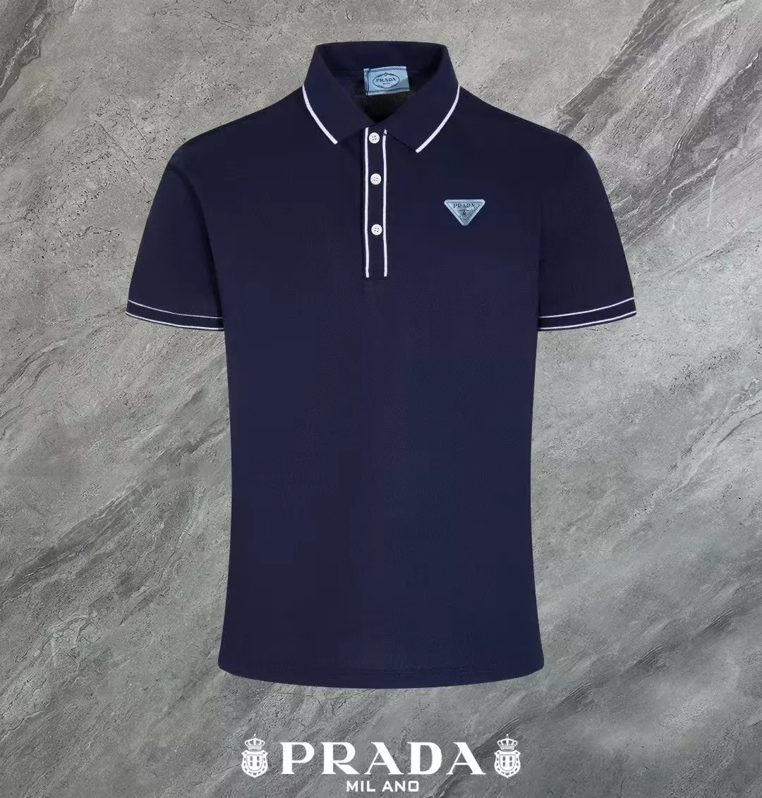 Affordable 3874 Prada T-Shirts Short Sleeved For Men