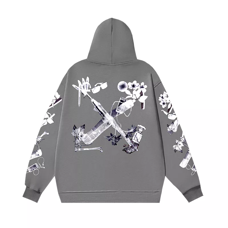 Affordable 4188 Off-White Hoodies Long Sleeved For Unisex