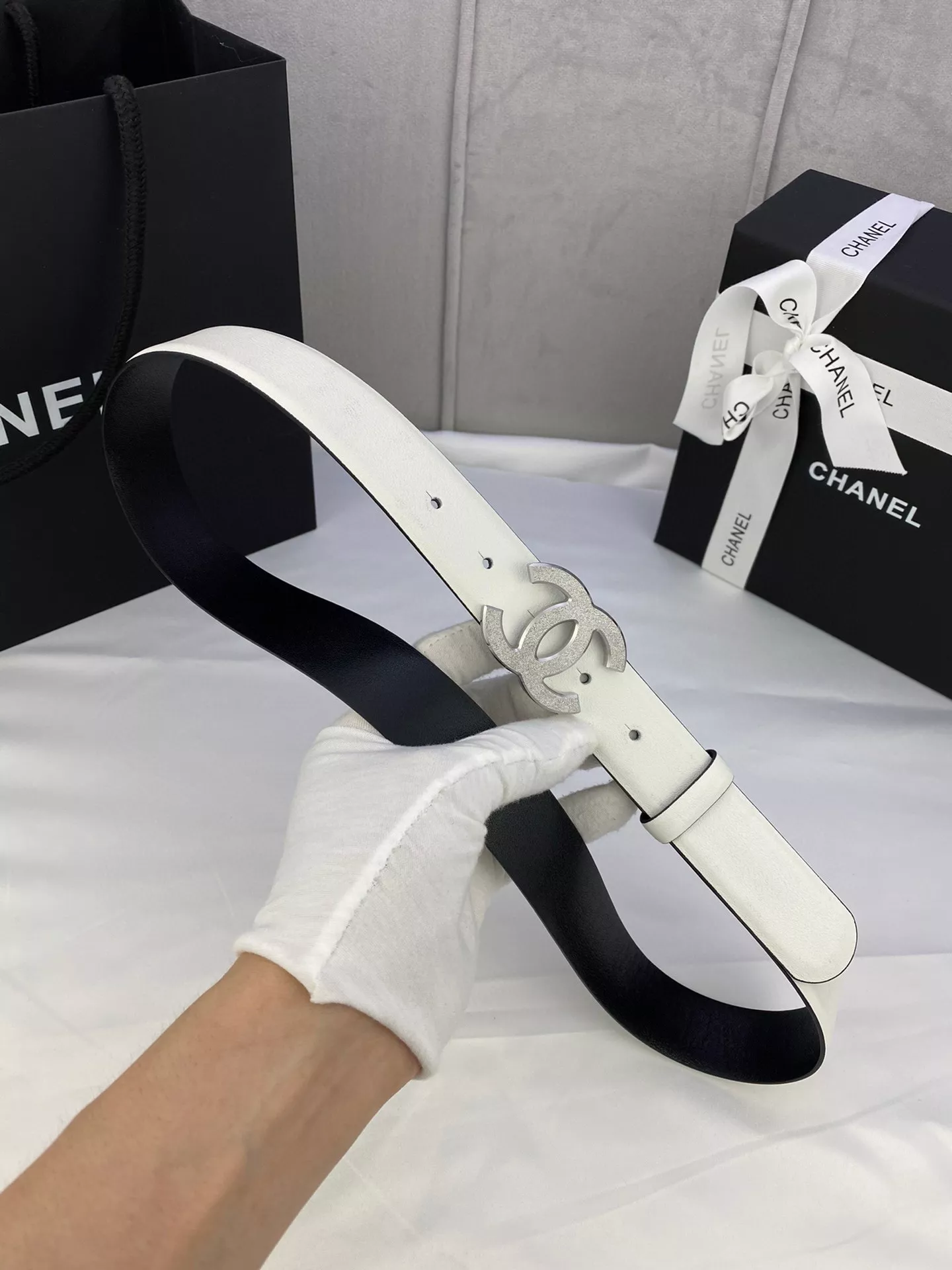 Affordable 4255 Chanel AAA Quality Belts In 3.0cm For Women