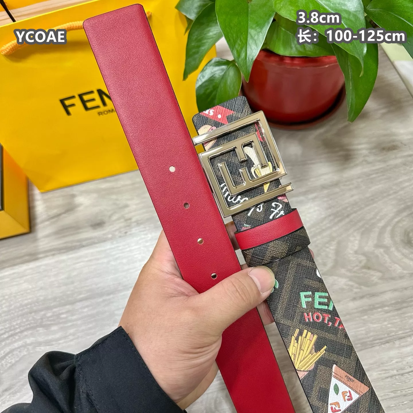 Affordable 5604 Fendi AAA Quality Belts For Men
