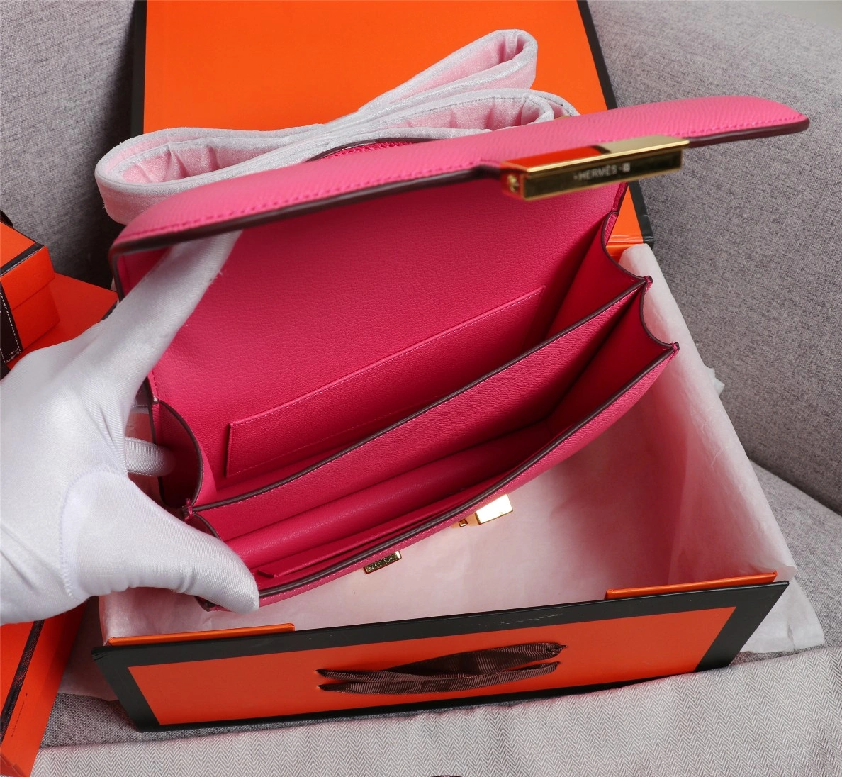 Affordable 5614 Hermes AAA Quality Messenger Bags For Women