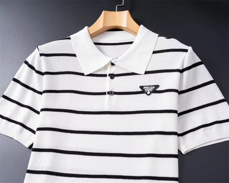 Affordable 5708 Prada T-Shirts Short Sleeved For Men