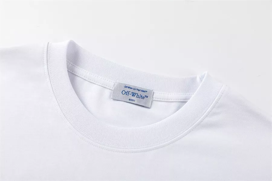 Affordable 5851 Off-White T-Shirts Short Sleeved For Unisex