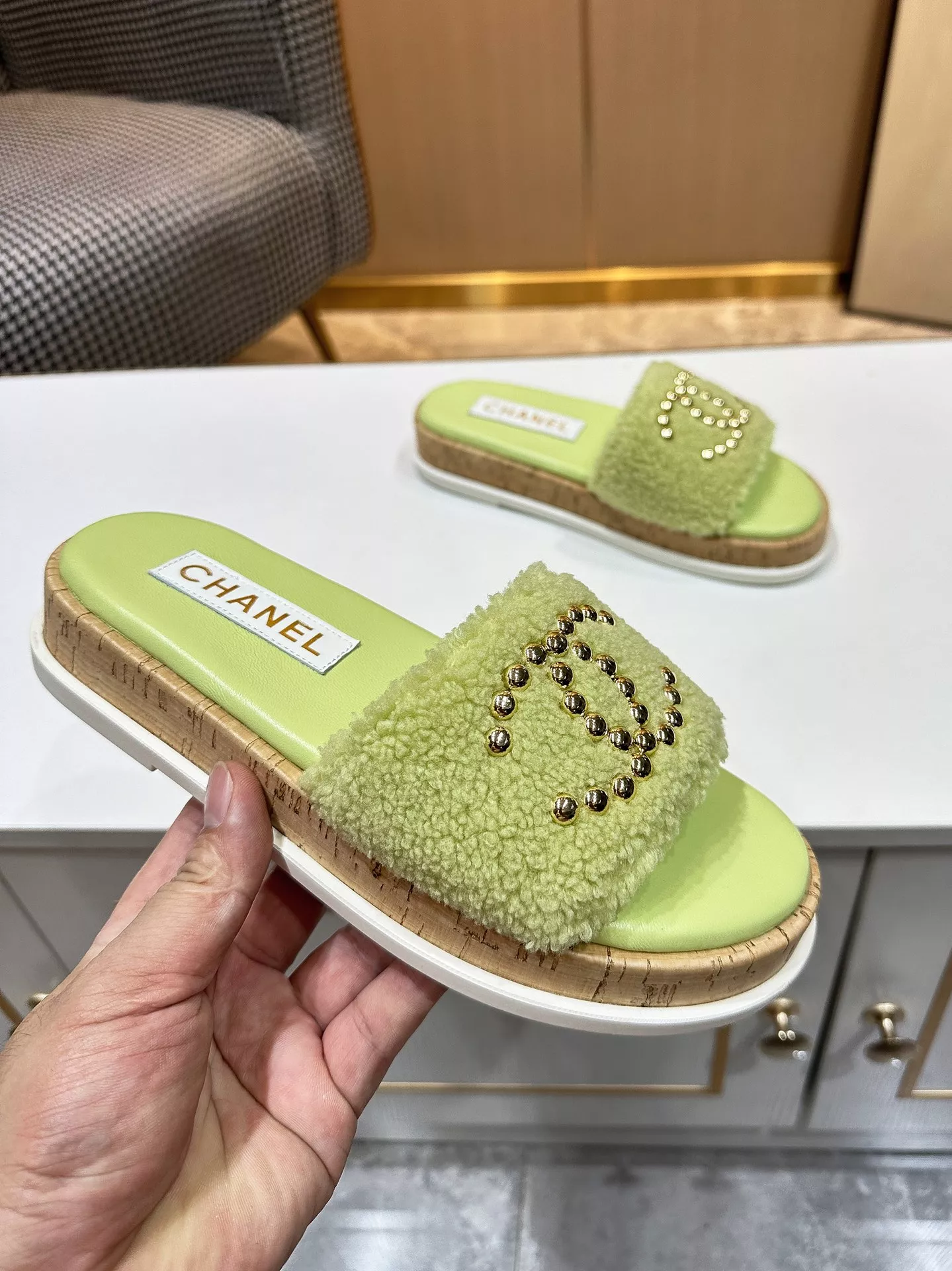 Affordable 6051 Chanel Slippers For Women