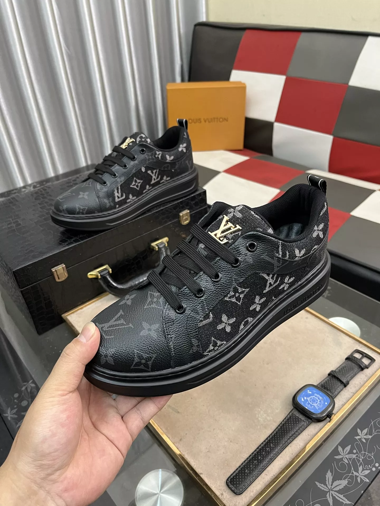 Affordable 6055 Louis Vuitton Casual Shoes For Men