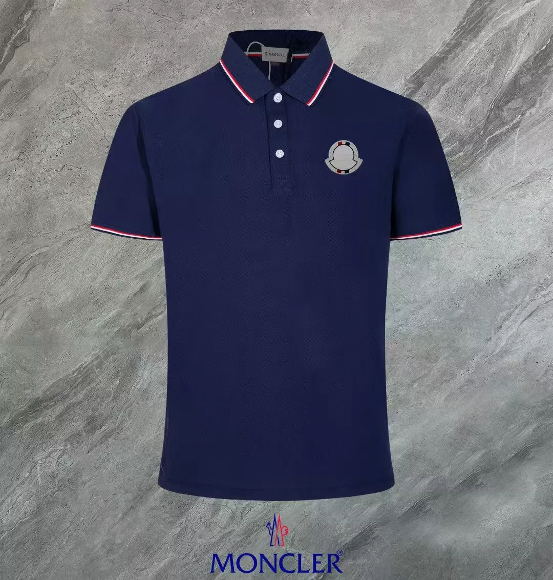 Affordable 6141 Moncler T-Shirts Short Sleeved For Men