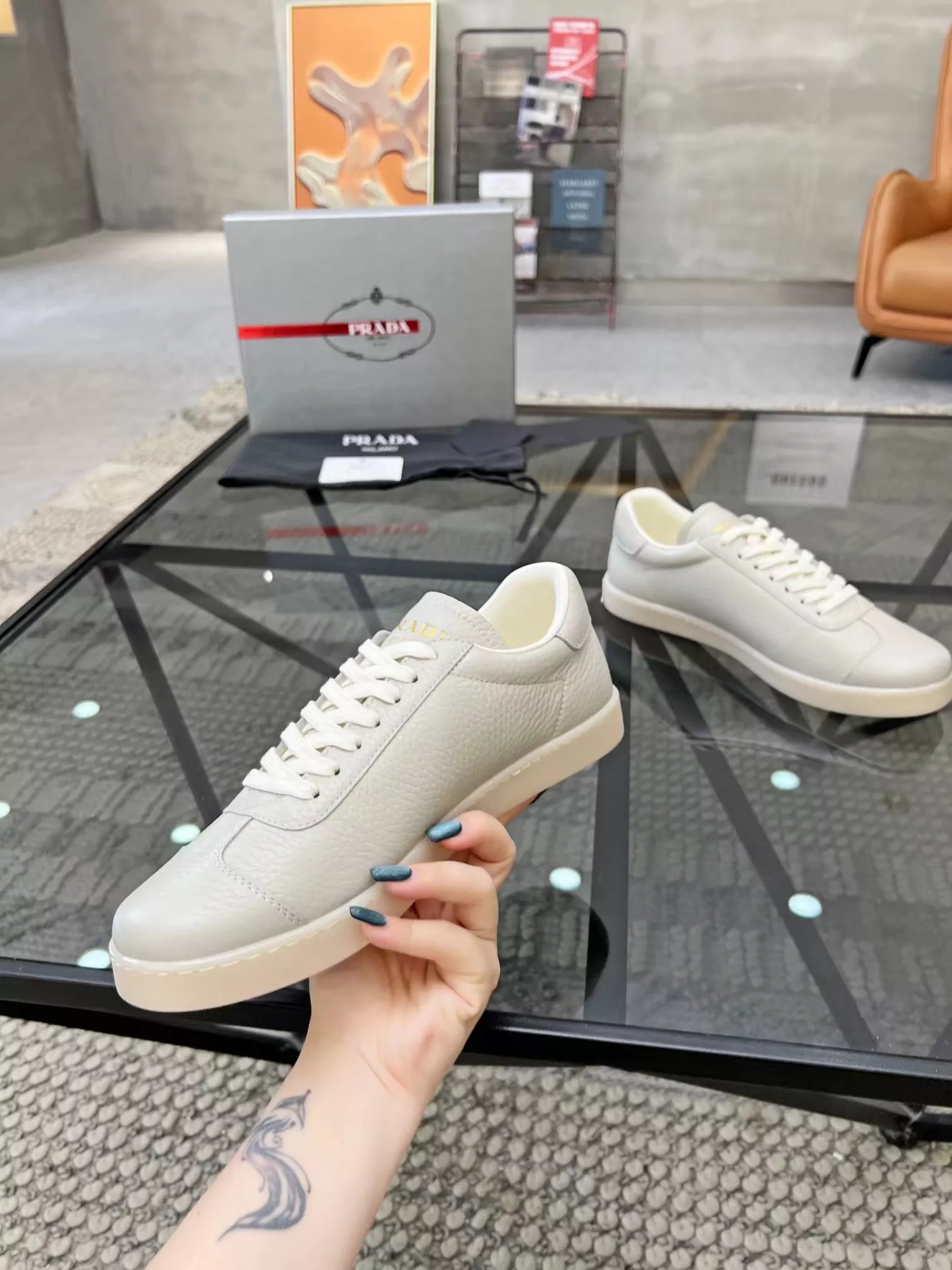Affordable 6263 Prada Casual Shoes For Men