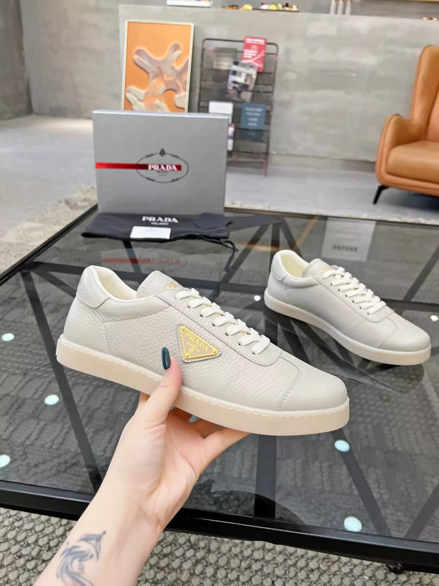 Affordable 6263 Prada Casual Shoes For Men