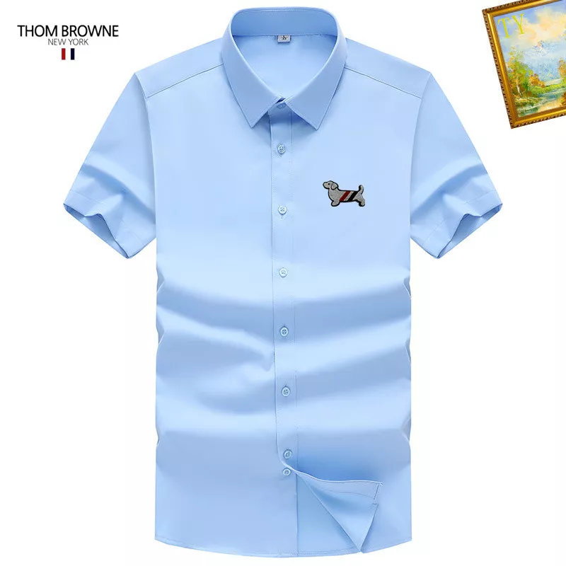 Affordable 6285 Thom Browne TB Shirts Short Sleeved For Men