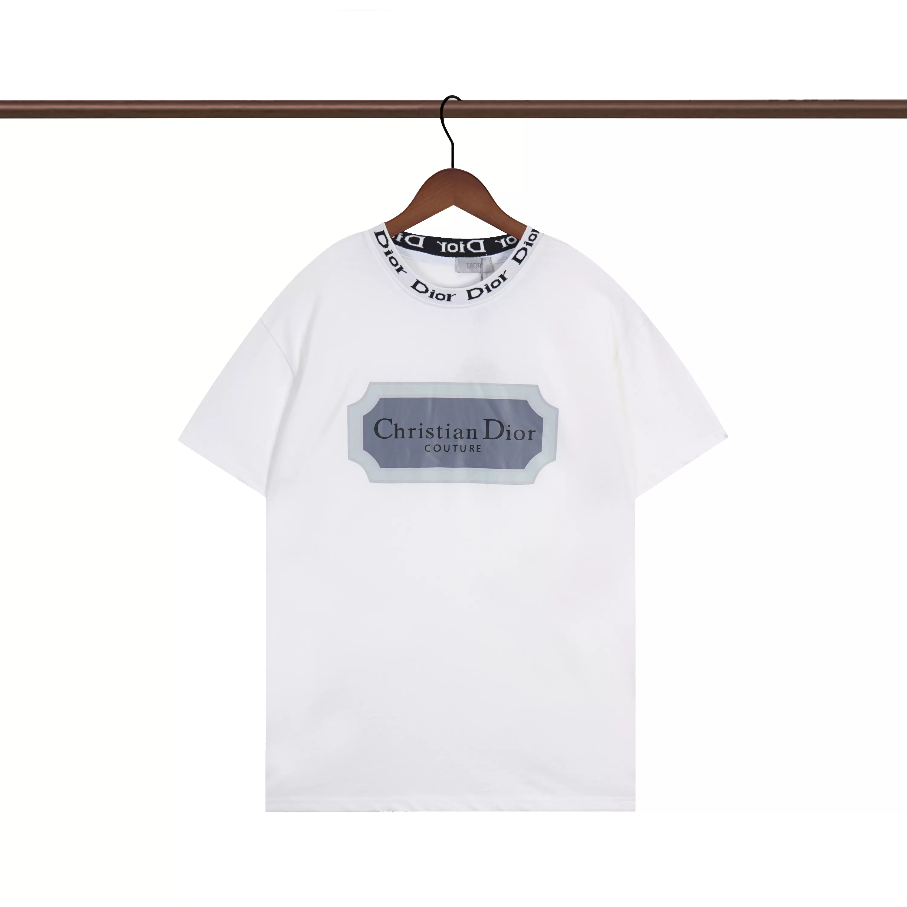Affordable 6481 Christian Dior T-Shirts Short Sleeved For Unisex