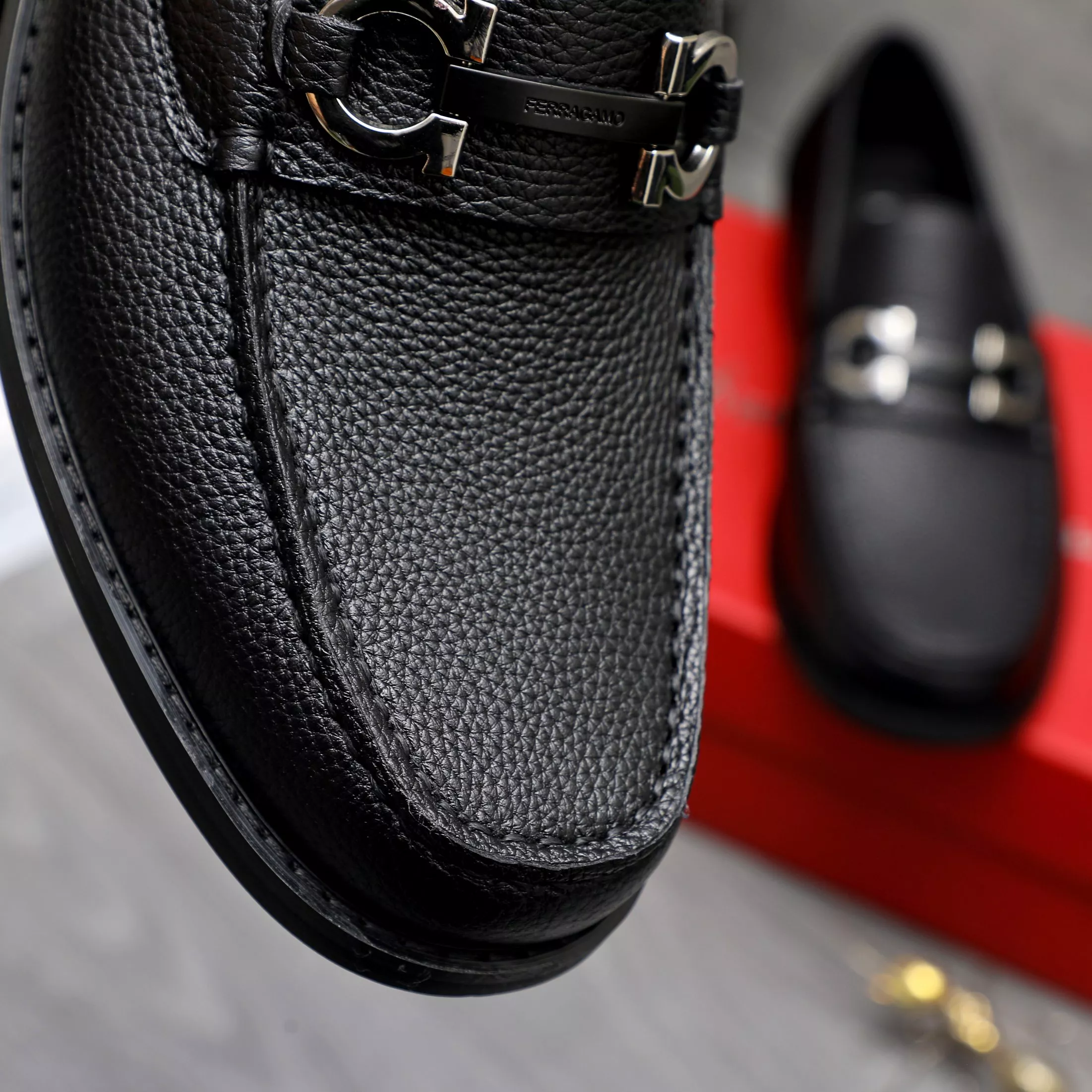 Affordable 6756 Salvatore Ferragamo Leather Shoes For Men