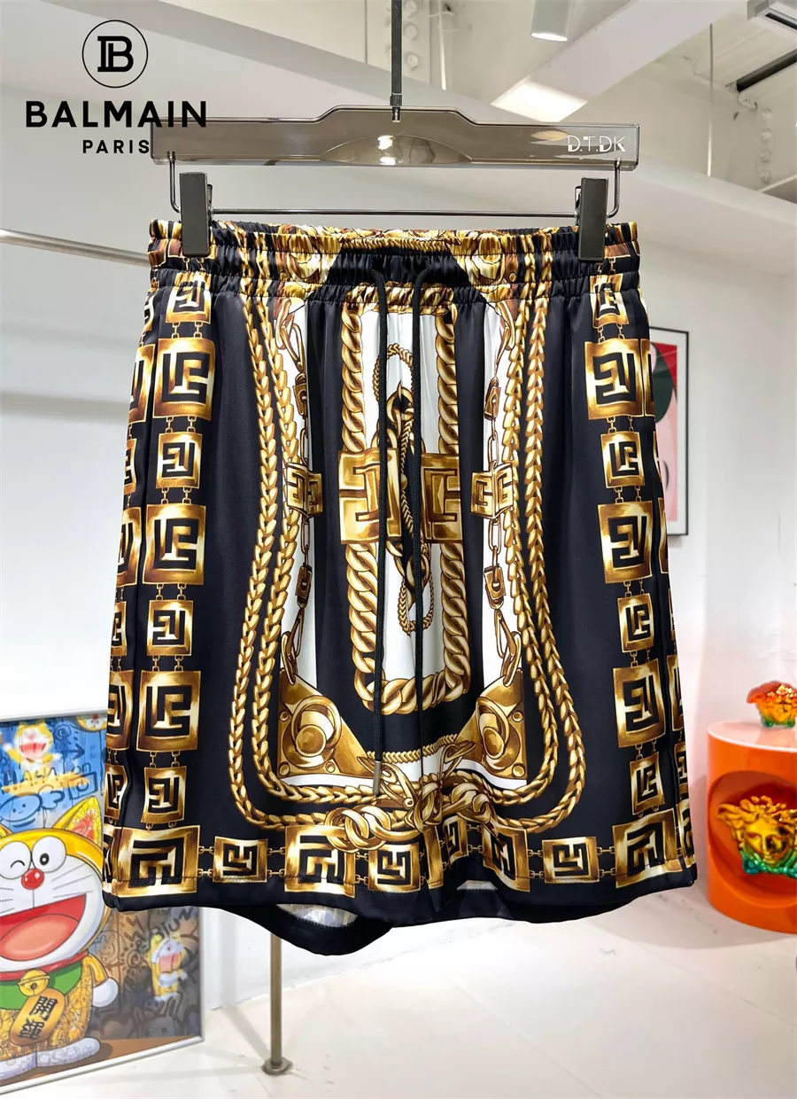 Affordable 6775 Balmain Tracksuits Short Sleeved For Men