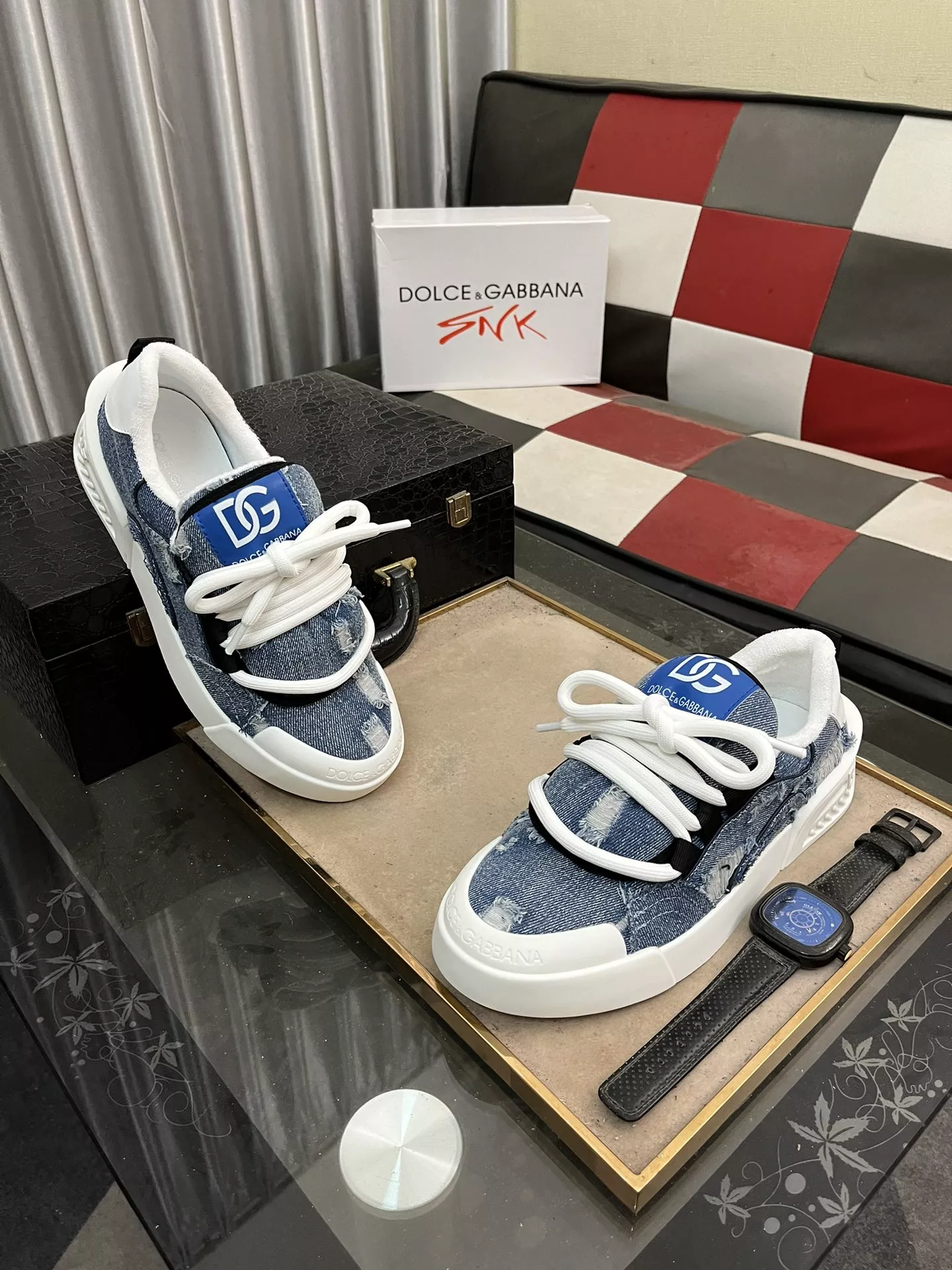 Affordable 692 Dolce & Gabbana D&G Casual Shoes For Men