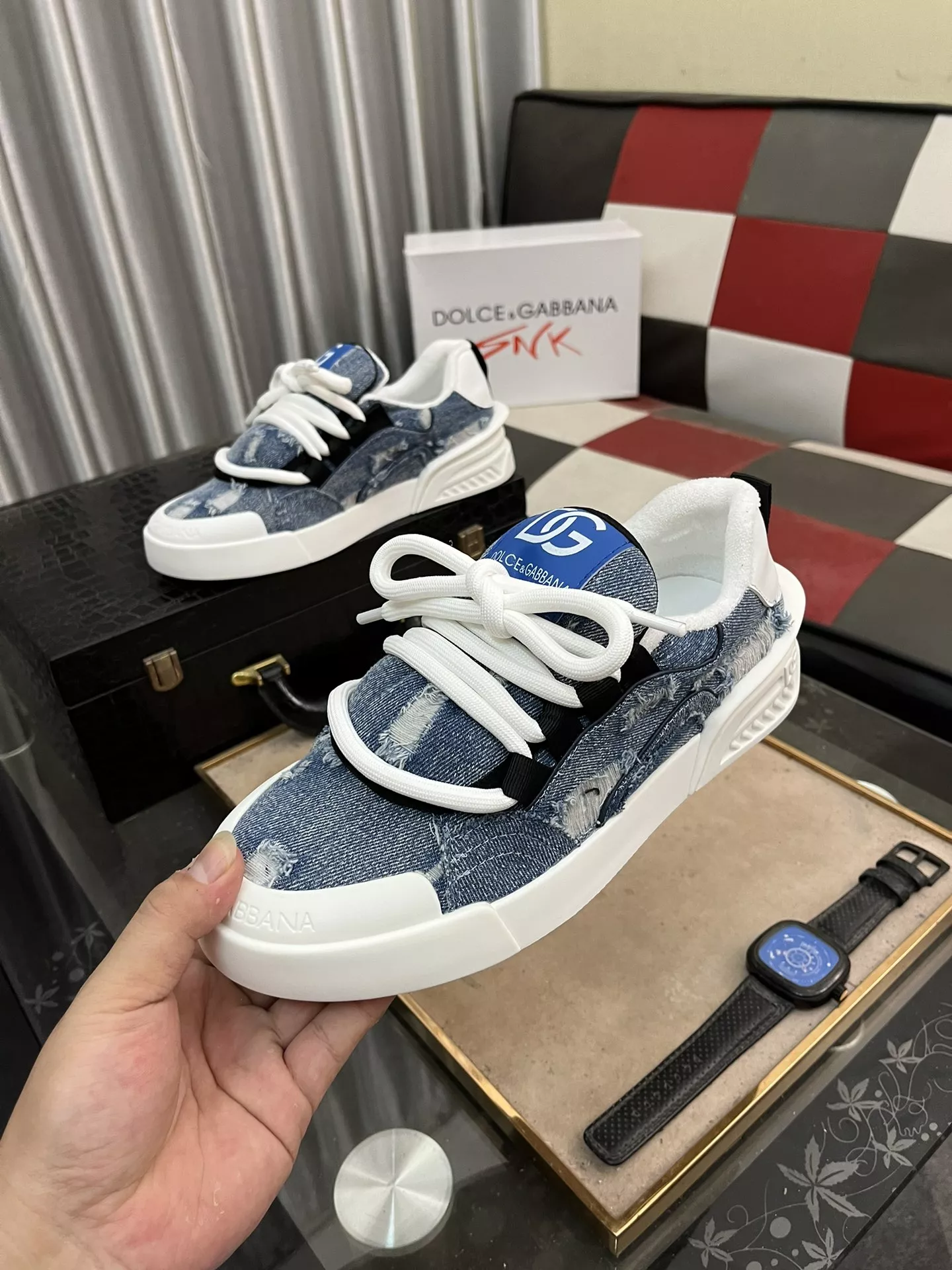 Affordable 692 Dolce & Gabbana D&G Casual Shoes For Men
