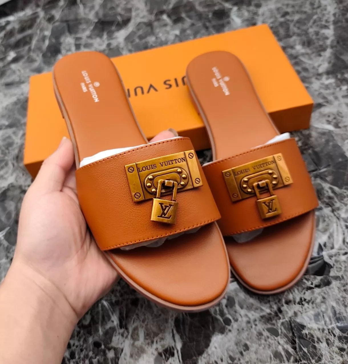 Affordable 7321 Louis Vuitton Slippers For Women