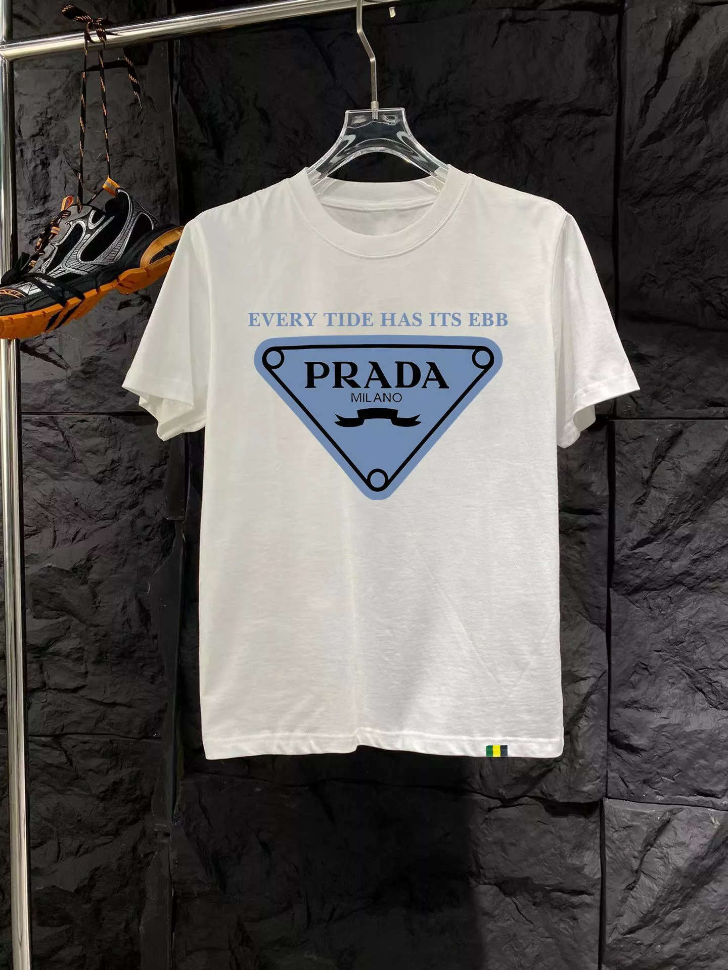 Affordable 7331 Prada T-Shirts Short Sleeved For Men