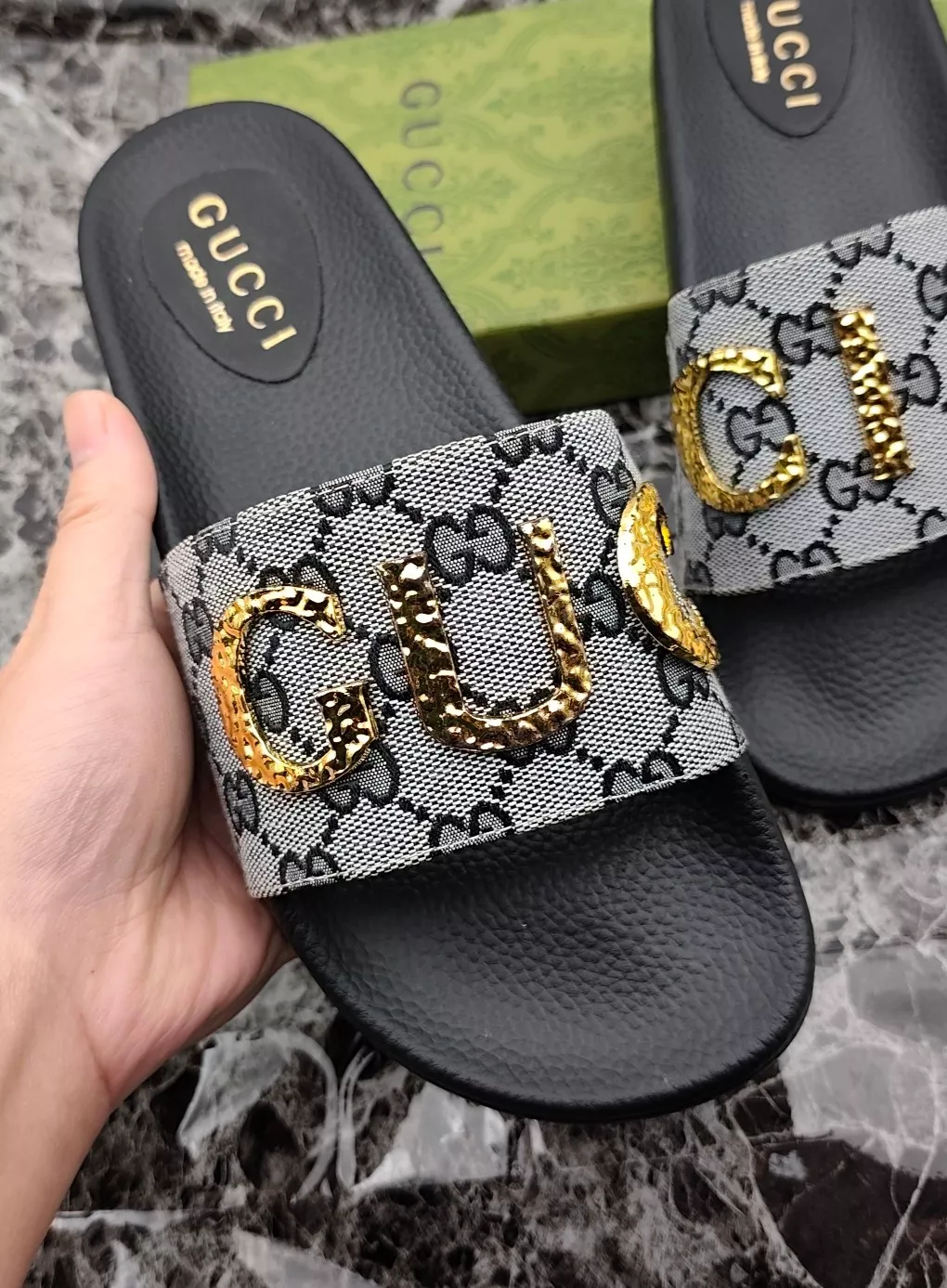 Affordable 7439 Gucci Slippers For Men