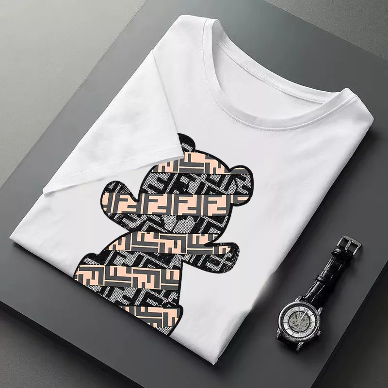 Affordable 7456 Fendi T-Shirts Short Sleeved For Men