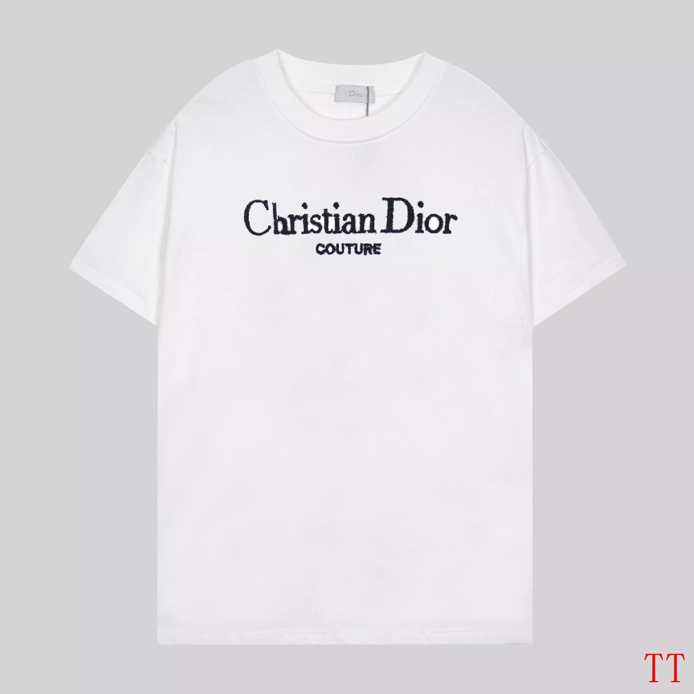 Affordable 7636 Christian Dior T-Shirts Short Sleeved For Unisex