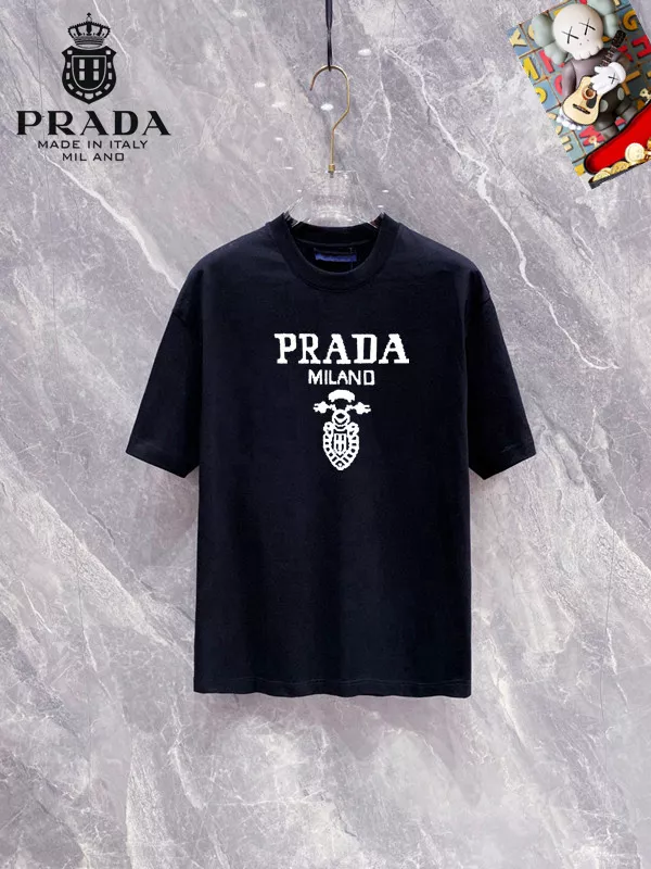 Affordable 8042 Prada T-Shirts Short Sleeved For Unisex