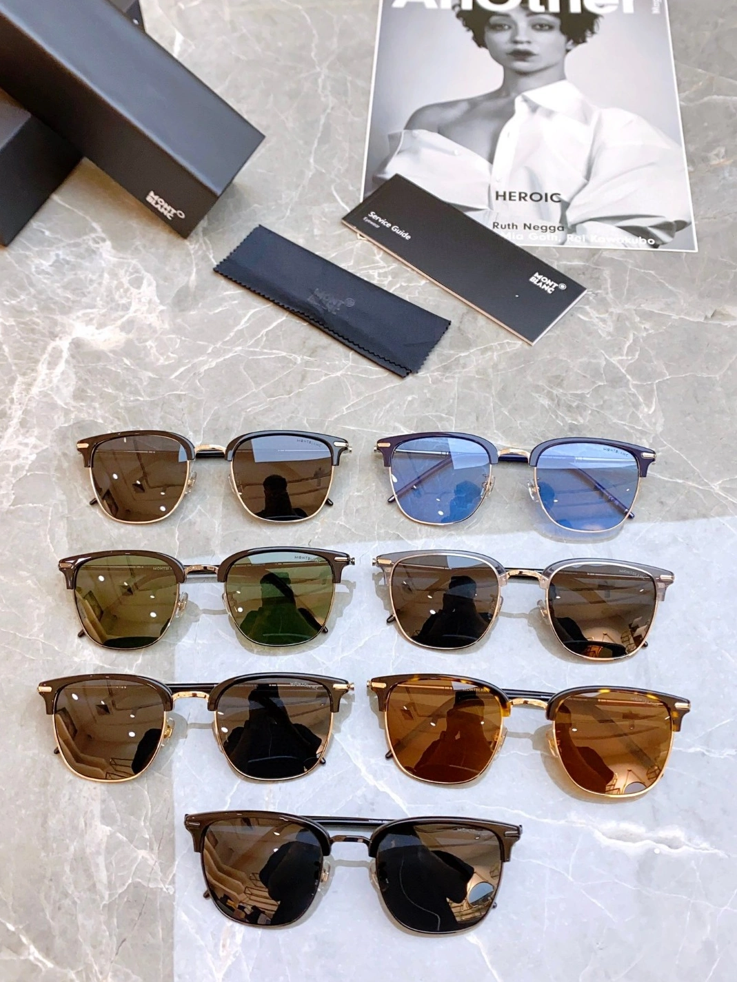 Affordable 8123 Montblanc AAA Quality Sunglasses