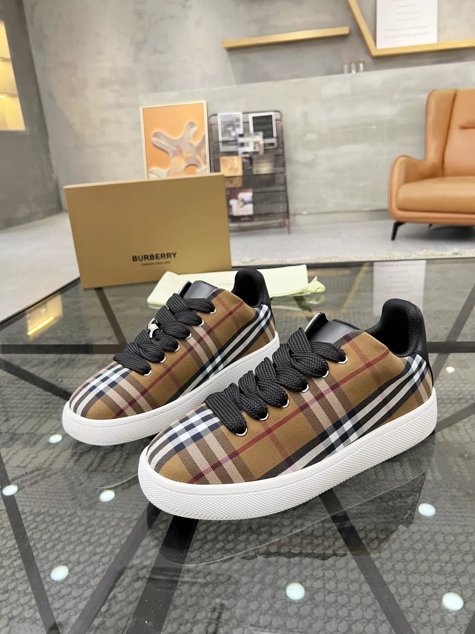Affordable 8169 Burberry Casual Shoes For Men