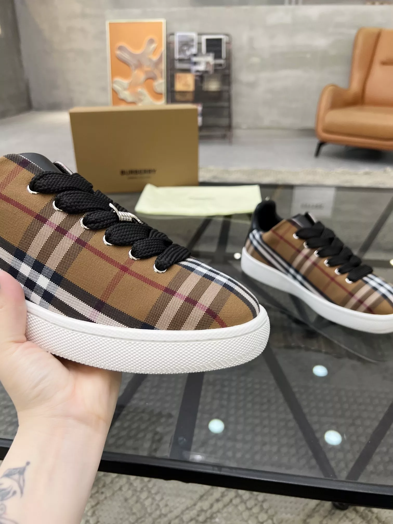 Affordable 8169 Burberry Casual Shoes For Men