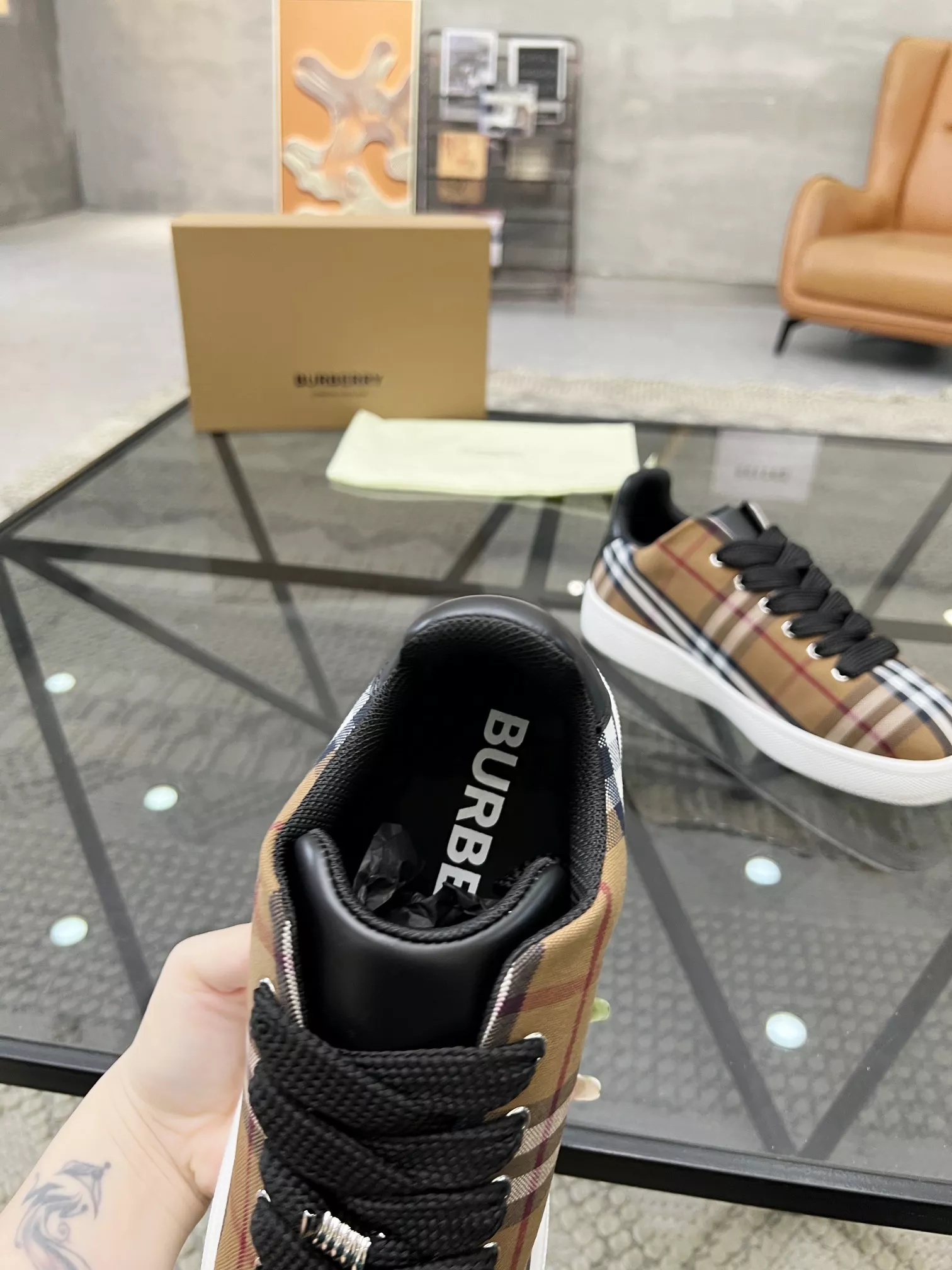 Affordable 8169 Burberry Casual Shoes For Men